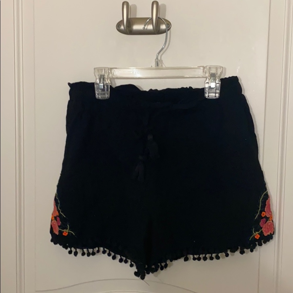 Embroidered Shorts
